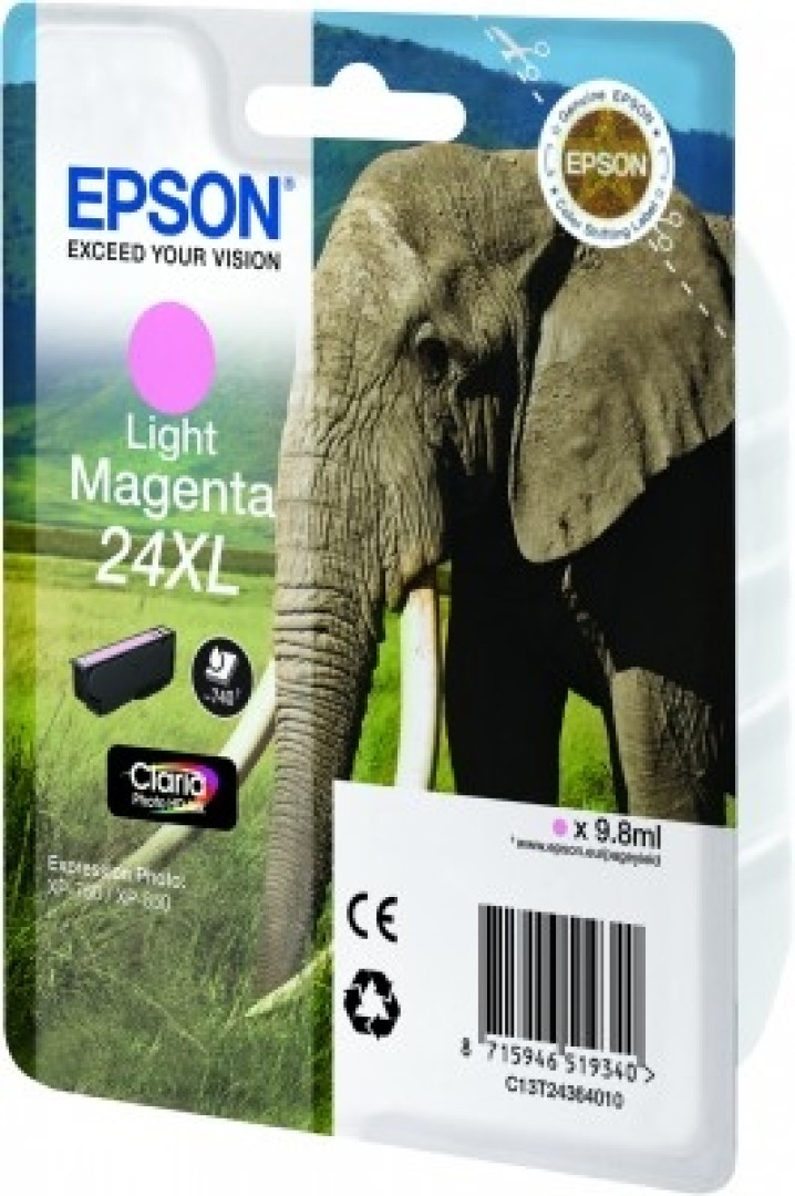 Epson Elephant Cartuccia Magenta chiaro XL