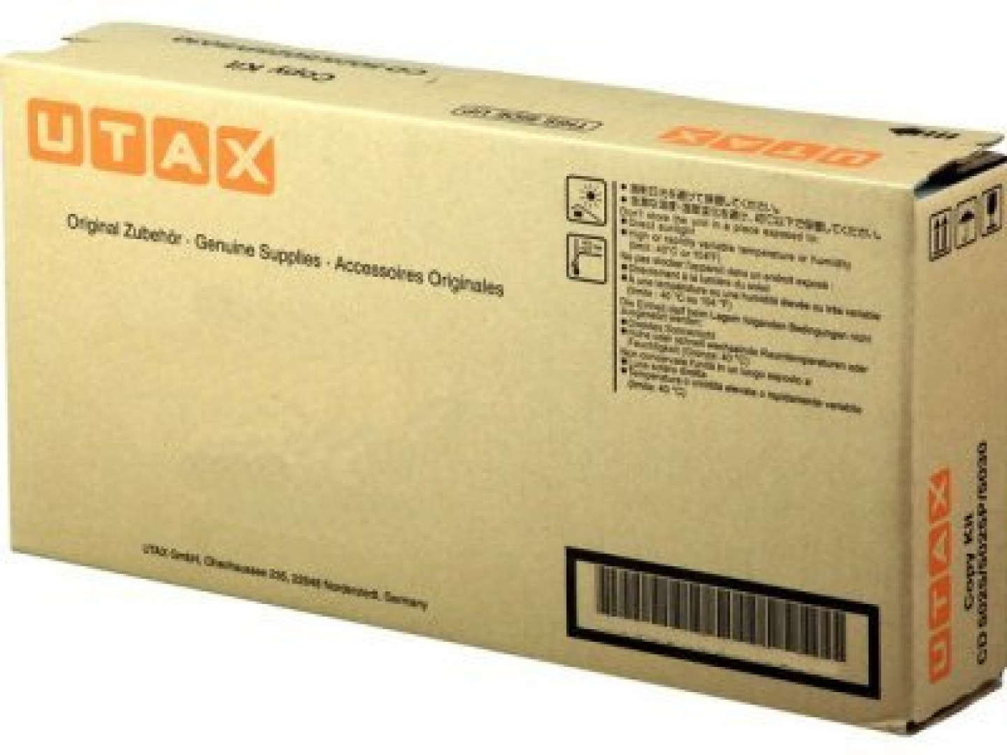 UTAX 613011110 cartuccia toner 1 pz Originale Nero