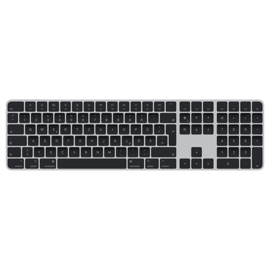 Apple Magic Keyboard tastiera Bluetooth QWERTZ Tedesco Nero, Argento