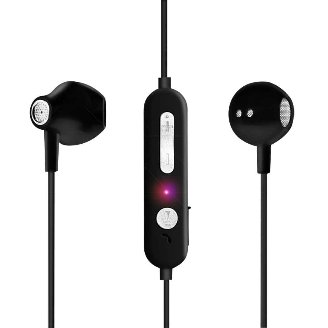 LogiLink BT0056 cuffia e auricolare Wireless In-ear, Passanuca Micro-USB Bluetooth Nero