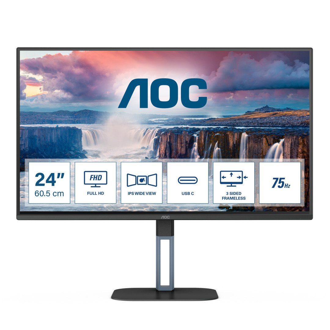 AOC V5 24V5CE Monitor PC 60,5 cm (23.8