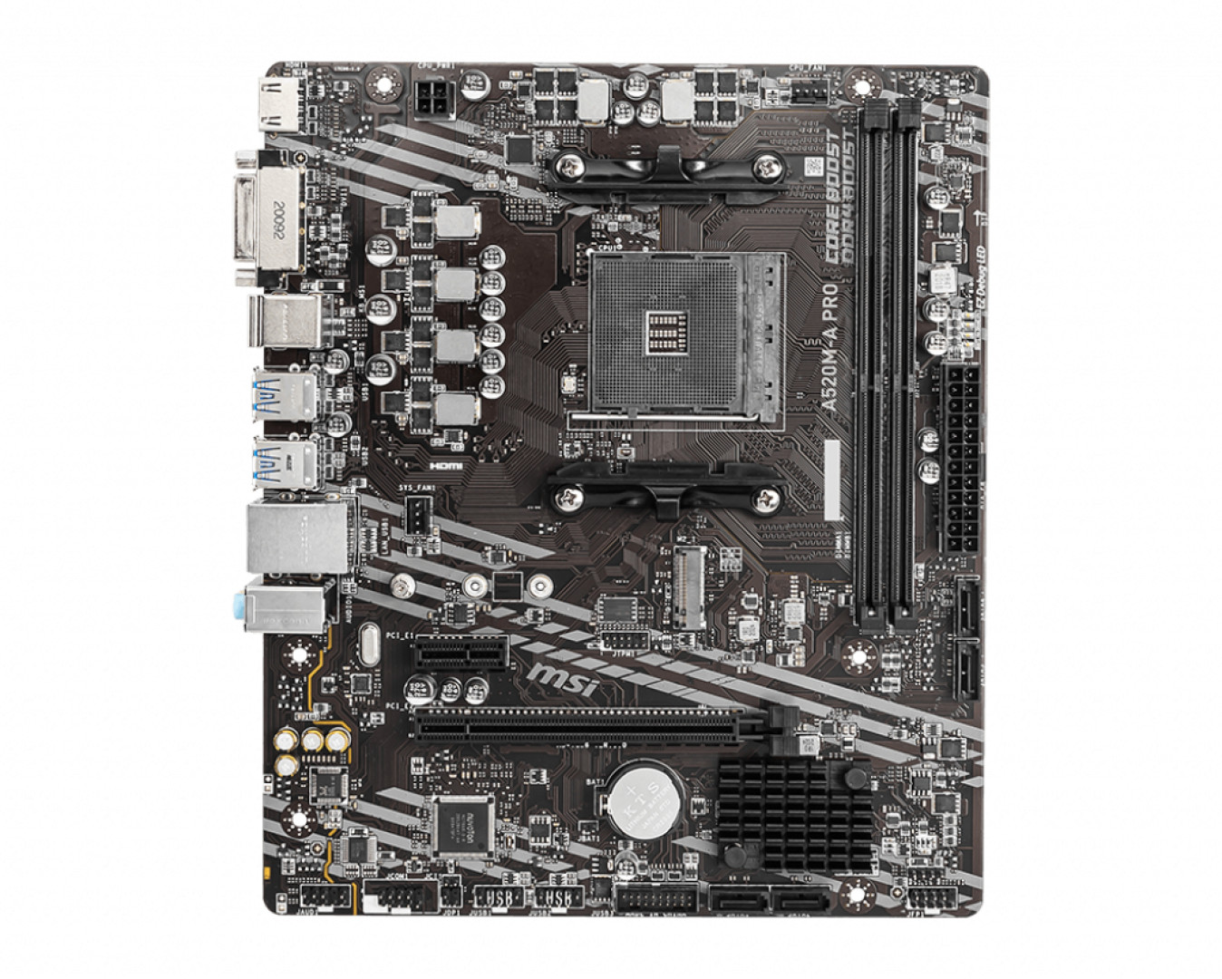 MSI A520M-A PRO scheda madre AMD A520 Socket AM4 micro ATX